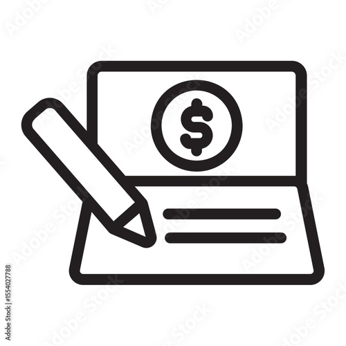 bank account gradient icon