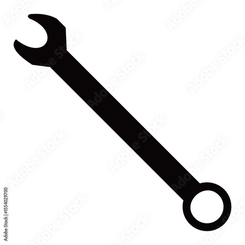 Building tools vector silhouette , clip art, and symbol. Shilhouette of building tools concept and simple design