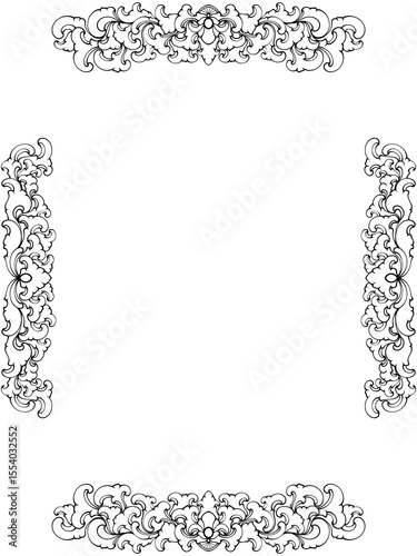 set of decorative frames
