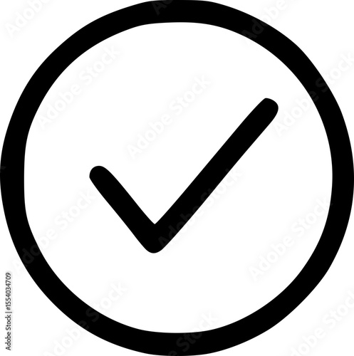 Checkmark Done Outline Icon