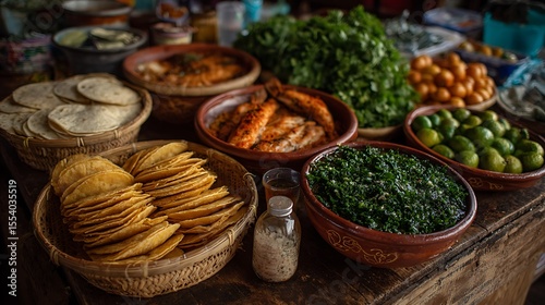 Costa Rican food at market