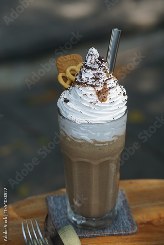 Whipped cream drink