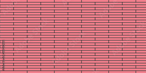 Pink striped wall background pattern . building architecture brick wall concrete abstract backgrounds .