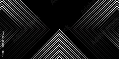 Abstract white techno background glowing 3D overlapping layers on dark space with x letter effect decoration,modern.
