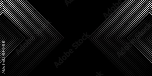 Abstract white techno background glowing 3D overlapping layers on dark space with x letter effect decoration,modern.