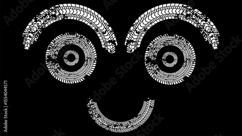 Spiral sound wave rhythm line dynamic abstract vector background.vector illustration.modern.