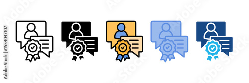 Brand Perception Icon Element For Design