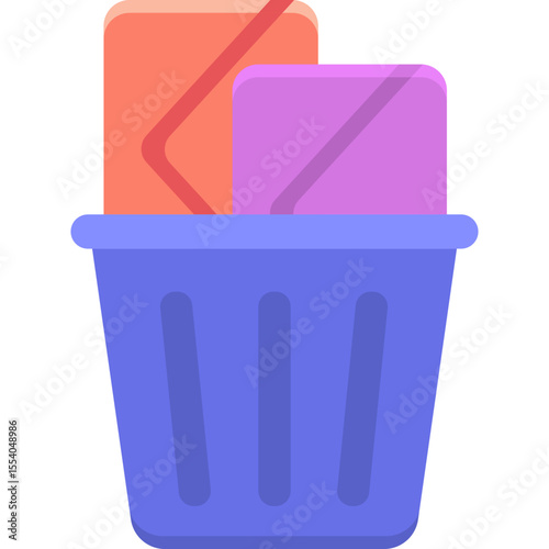 mail Delete Icon – Minimalist Vector Symbol for Remove, Trash, and Data Clearing-svg

