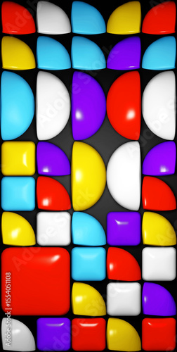 Abstract background with th...