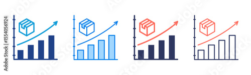 Product Sales icon sheet multiple style collection
