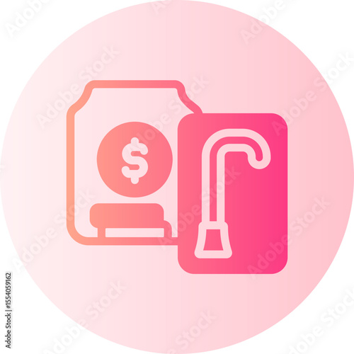 savings gradient icon