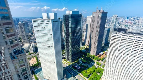 東京高層ビル群 2025・ドローン撮影イメージ