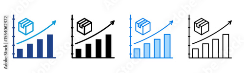 Product Sales icon sheet multiple style collection