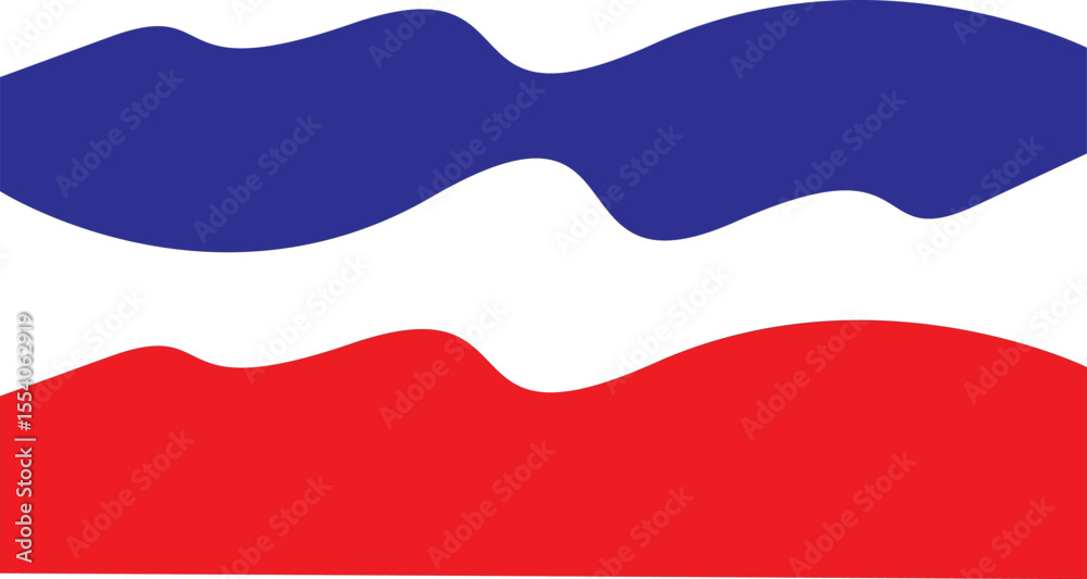 Naklejka premium Abstract Red and Blue Background