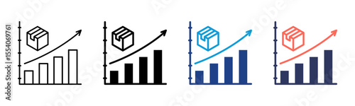 Product Sales icon sheet multiple style collection