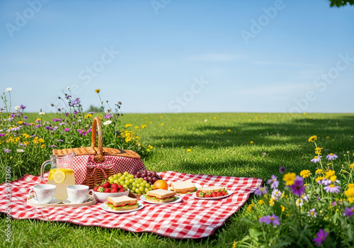 Perfect Picnic Day Sunshine, Fresh Food, and Nature