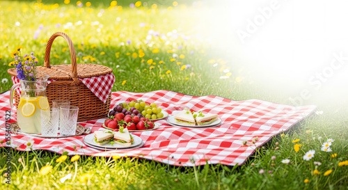 Perfect Picnic Day Sunshine, Fresh Food, and Nature