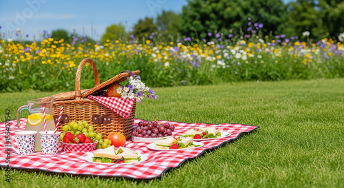 Perfect Picnic Day Sunshine, Fresh Food, and Nature