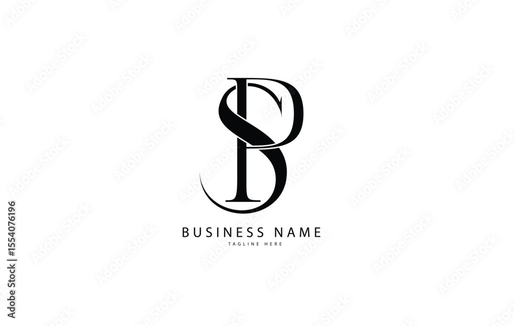 SP, PS, Abstract initial monogram letter alphabet logo SP, PS, Abstract initial monogram letter alphabet logo