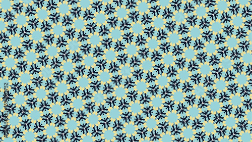 Modern floral authentic Seamless Pattern for home textile and fashion.