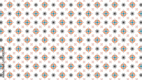 Modern floral authentic Seamless Pattern for home textile and fashion.