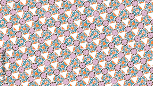 Modern floral authentic Seamless Pattern for home textile and fashion.