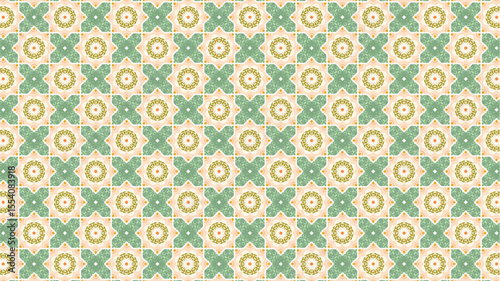 Modern floral authentic Seamless Pattern for home textile and fashion.