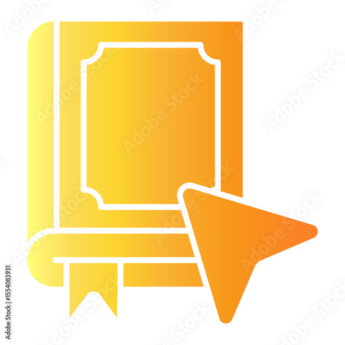 ebook Gradient icon