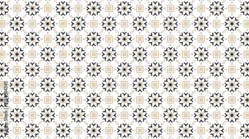 Modern floral authentic Seamless Pattern for home textile and fashion.