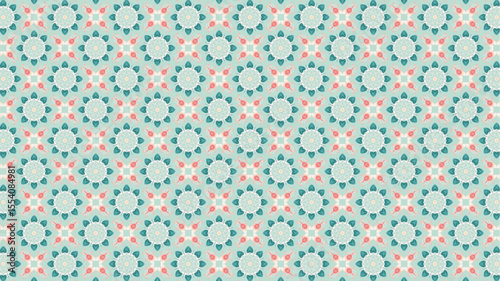 Modern floral authentic Seamless Pattern for home textile and fashion.