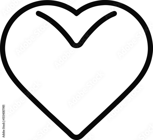 Heart-Shaped Chocolate outline icon