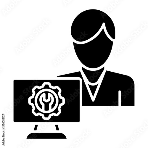 technical support Solid icon