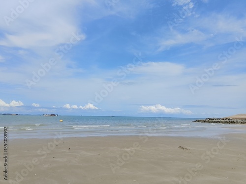 Sea, sandy beach, nature