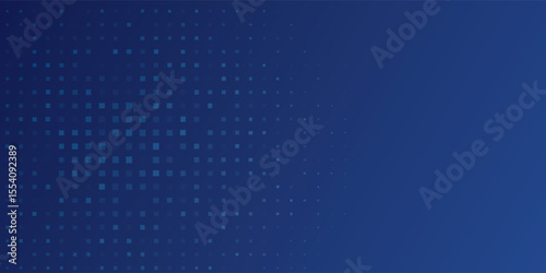 Abstract Blue Background With Digital Square Gradient Pattern Design vector illustrtor eps10