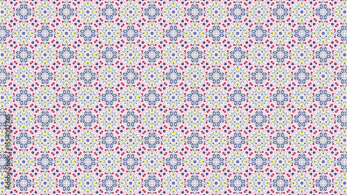 Modern floral authentic Seamless Pattern for home textile and fashion.