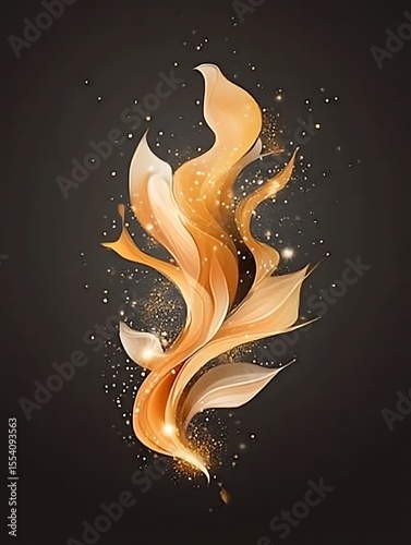 Golden Fluidity Ephemeral Embers Liquid Light Dance Amber Genesis Celestial Bloom Radiant Cascade Ochre Reverie Glowing Tapestry Fluid Firelight Silk and Ember Autumn's Embrace