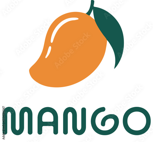vector illustration of an orange fruit