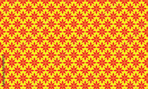 Geometric Triangle Seamless Pattern with Vintage Decorative Style