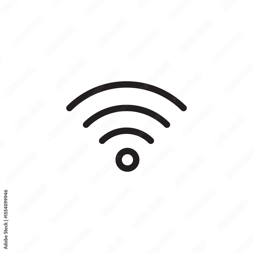 wifi vector image, wifi vector logo illustration for web and app..eps wifi vector image, wifi vector logo illustration for web and app..eps