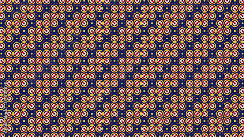 Modern floral authentic Seamless Pattern for home textile and fashion.