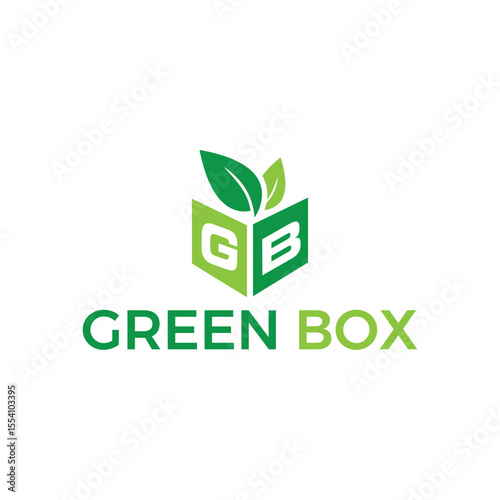 Clean and modern Green Box logo design symbolizing sustainability, freshness, and eco-conscious living. Perfect for organic products, packaging solutions, and green lifestyle brands.
