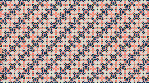 Modern floral authentic Seamless Pattern for home textile and fashion.