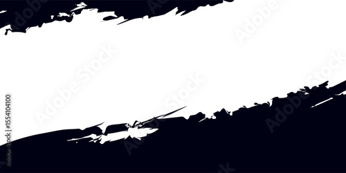 paintbrush strokes background banner element illustration