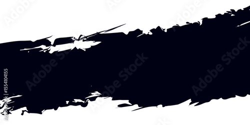 paintbrush strokes background banner element illustration
