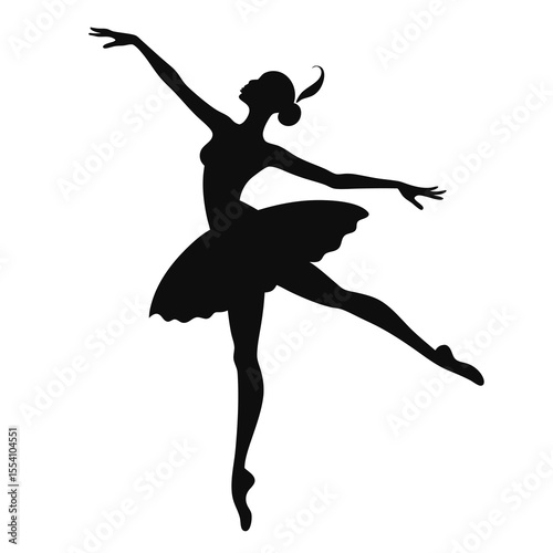 Women Dancer Silhouette Vector