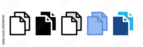 Copy Icon Element For Design