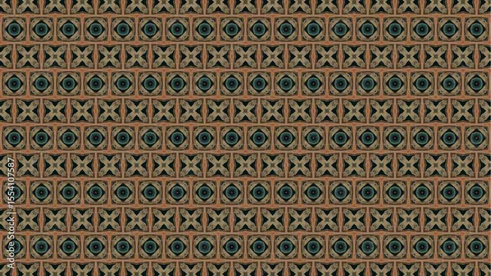 Fototapeta premium Floral abstract seamless pattern design forhome textile and fashion.