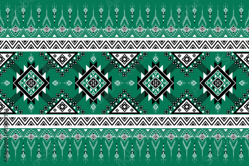 Ethnic geometric pattern