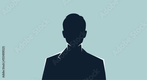 silhouette of a man