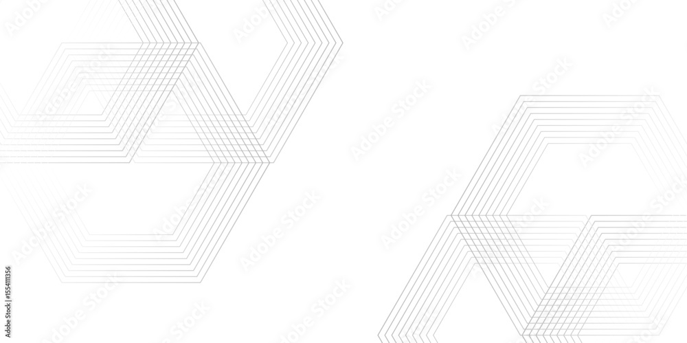 Abstract gradient background with hexagons shape stock line texture and seamless pattern. Modern pattern elegant simple style digital line technology concept template background, vector illustration.